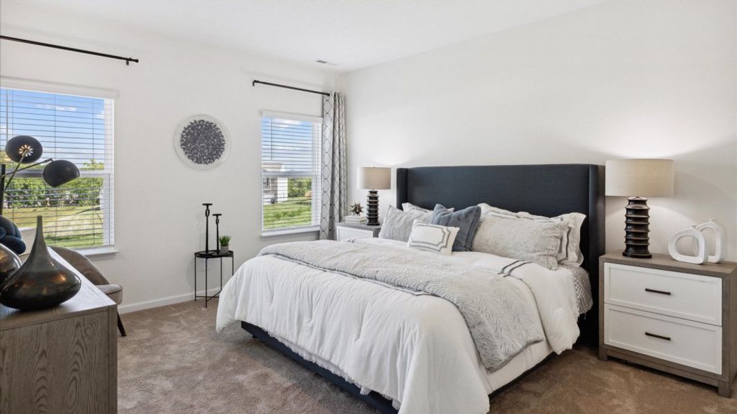Furnished interior view inside a new home in Keebler Meadows, Johnson City (Image 11).