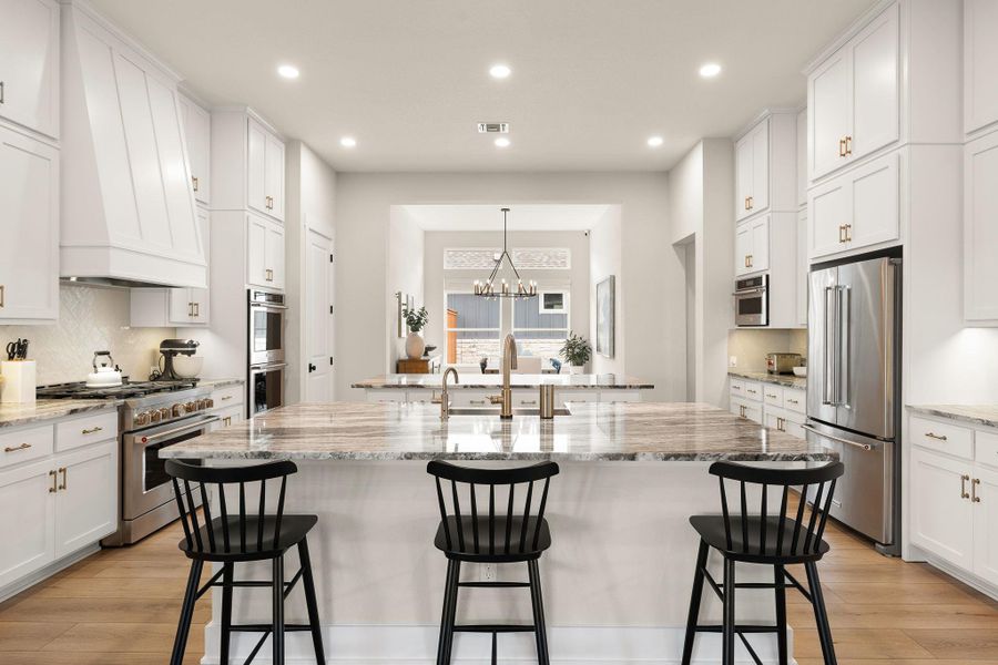 Furnished interior view inside a new home in Northfork, Liberty Hill (Image 15).