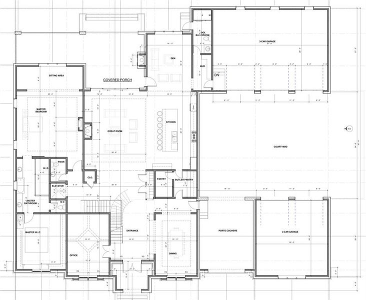 2D floor plan layout of this home in , Alpharetta, GA (Image 2).