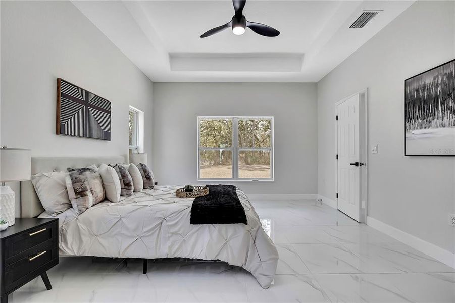 Furnished interior view inside a new home in , Weeki Wachee (Image 39).