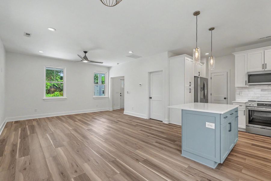 Spacious, unfurnished interior of a new home in , Charleston (Image 25). Spacious, unfurnished interior of a new home in , Charleston (Image 25).