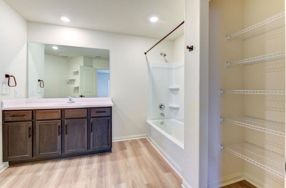 Furnished interior view inside a new home in Williams Trace, Magnolia (Image 10).