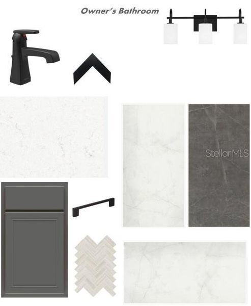 Sample of building materials used in homes in SeaFlower – Bungalow Homes, Bradenton (Image 3).