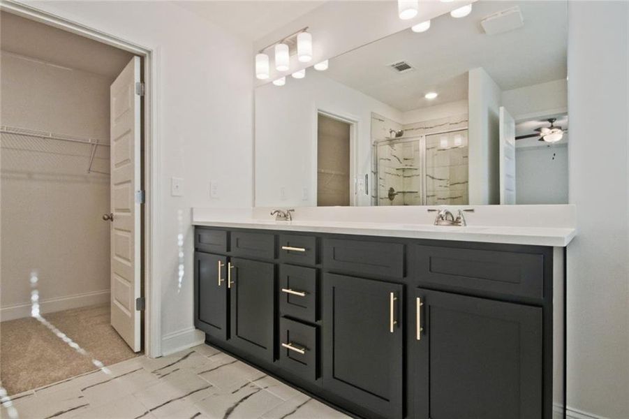 Furnished interior view inside a new home in Paces Estates, Lithia Springs (Image 8).