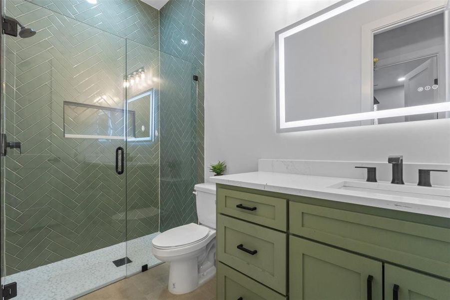 Furnished interior view inside a new home in , Farmersville (Image 10).