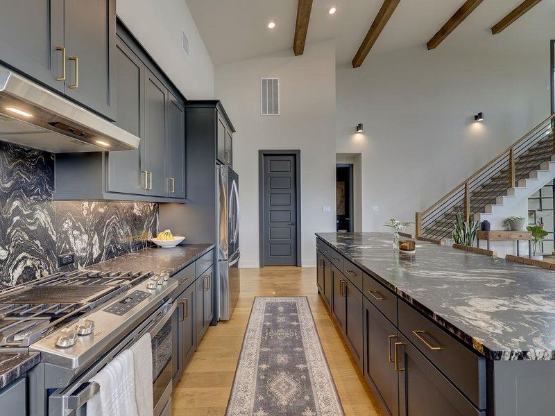 Furnished interior view inside a new home in , Bertram (Image 10).