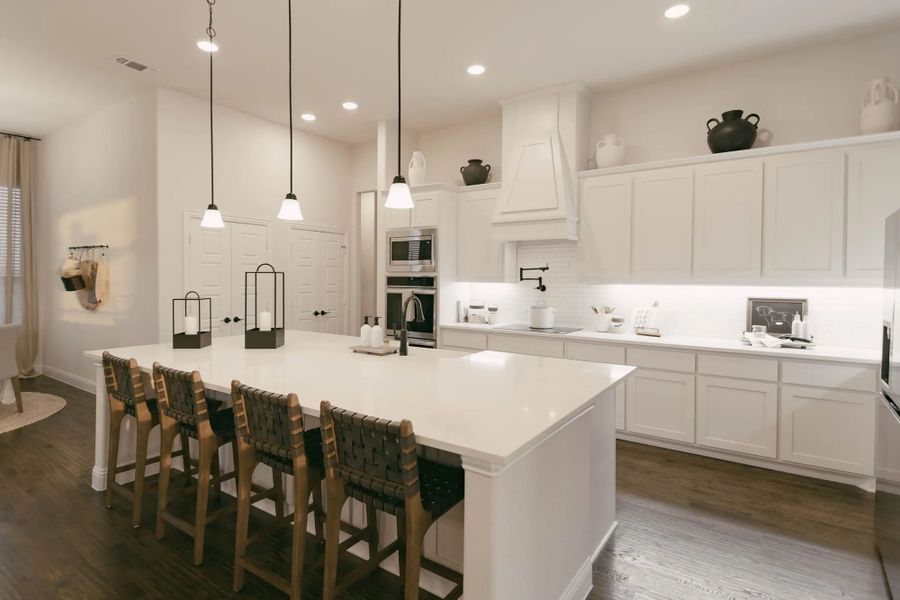 Representative furnished interior of a home built from the Victoria by Stonehollow Homes in Sister Grove II, Van Alstyne (Image 16). Representative furnished interior of a home built from the Victoria by Stonehollow Homes in Sister Grove II, Van Alstyne (Image 16).