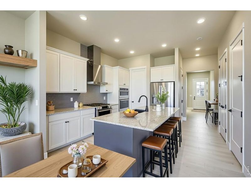 Furnished interior view inside a new home in Country Club Reserve – Fort Collins, Fort Collins (Image 15). Furnished interior view inside a new home in Country Club Reserve – Fort Collins, Fort Collins (Image 15).