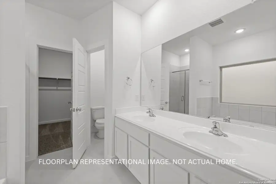 Furnished interior view inside a new home in Winding Brook, San Antonio (Image 11).