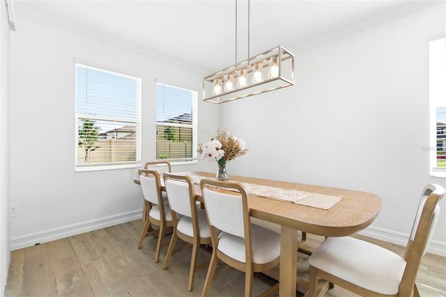 Furnished interior view inside a new home in , Palmetto (Image 7).