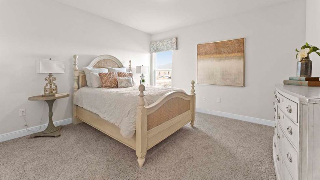 Representative furnished interior of a home built from the The Camden by D.R. Horton in Liberty, Panama City (Image 33).