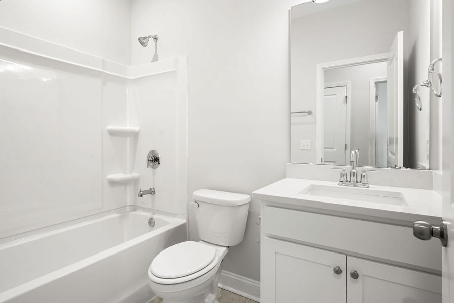 Furnished interior view inside a new home in Waterways, Richmond Hill (Image 10).