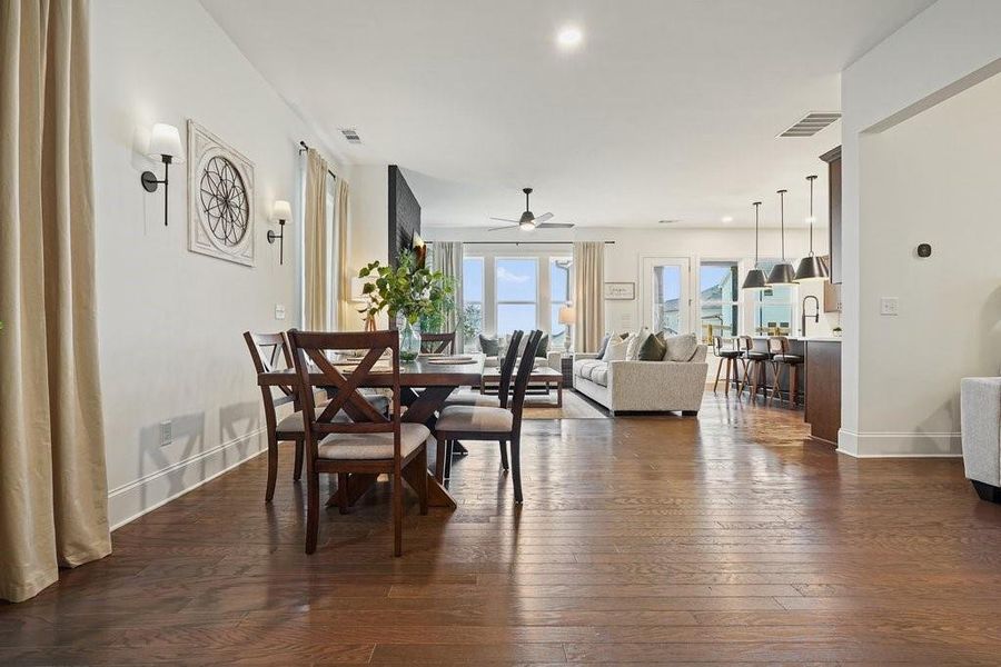 Furnished interior view inside a new home in , Canton (Image 7). Furnished interior view inside a new home in , Canton (Image 7).