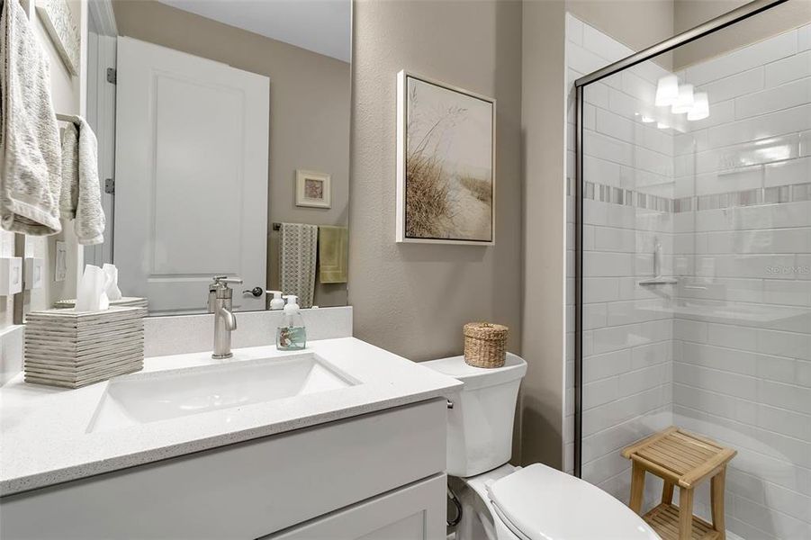 Furnished interior view inside a new home in , Parrish (Image 58).