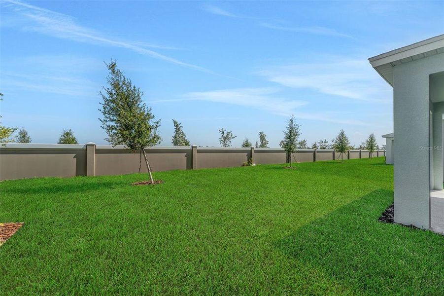 Exterior details and patio area of a home in Seaire, Parrish (Image 27).
