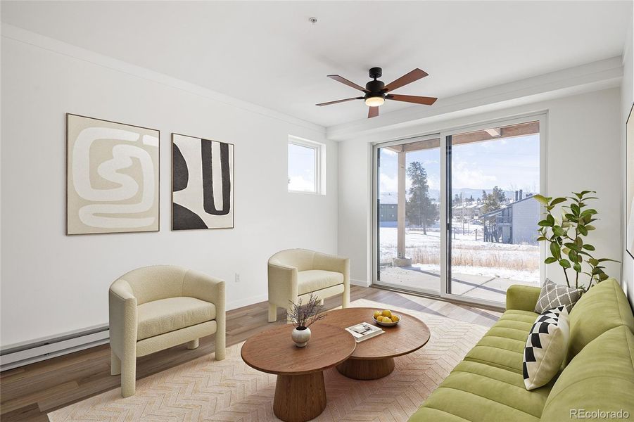Furnished interior view inside a new home in , Fraser (Image 5).