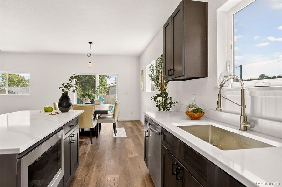 Furnished interior view inside a new home in , Golden (Image 9).