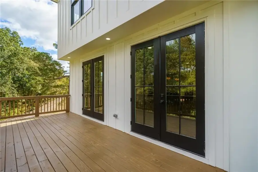 Exterior details and patio area of a home in , Ball Ground (Image 35).