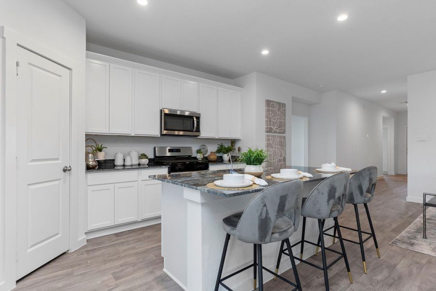 Furnished interior view inside a new home in Emberly, Beasley (Image 27).
