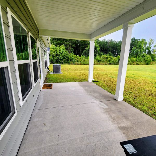 Exterior details and patio area of a home in , Summerville (Image 27). Exterior details and patio area of a home in , Summerville (Image 27).