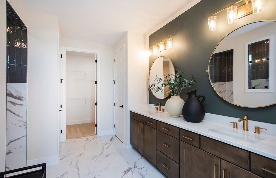 Stardom Owner's Bath in new home construction by Del Webb homebuilders Nashville Stardom Owner's Bath in new home construction by Del Webb homebuilders Nashville