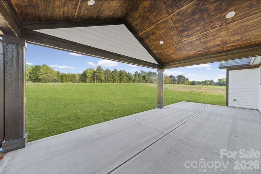 Exterior details and patio area of a home in , Lancaster (Image 23).
