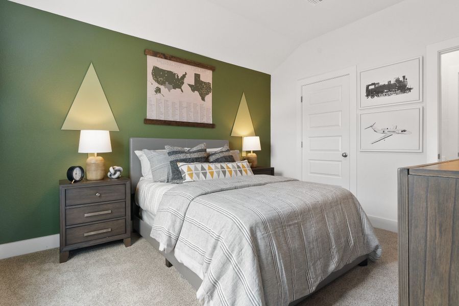 Furnished interior view inside a new home in Lariat, Liberty Hill (Image 19). Furnished interior view inside a new home in Lariat, Liberty Hill (Image 19).