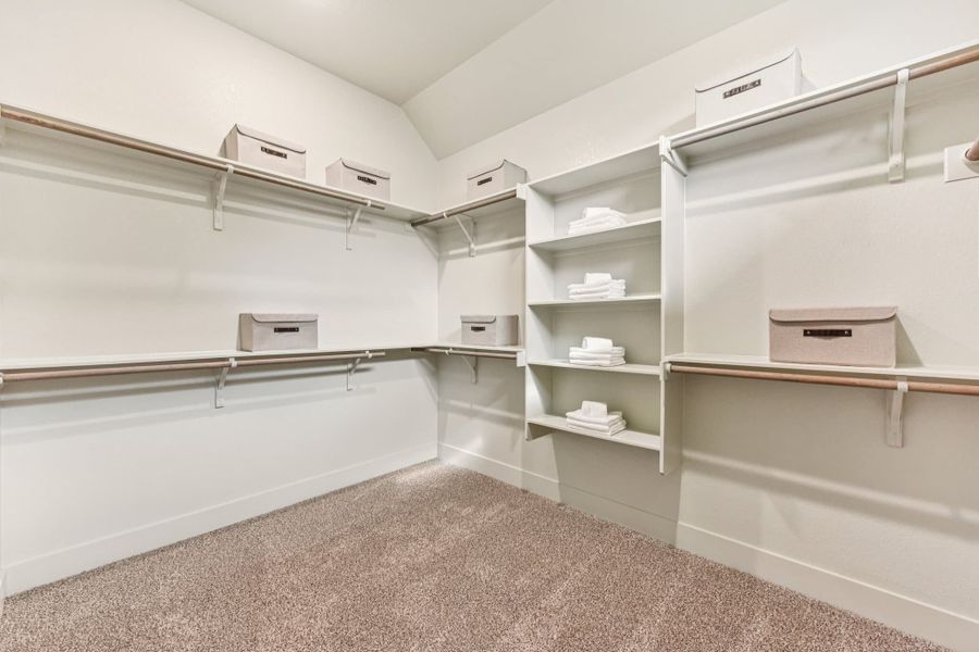 Representative furnished interior of a home built from the Sicily – 60′ Lot by Chesmar Homes in Lakes of Cane Island, Katy (Image 22).