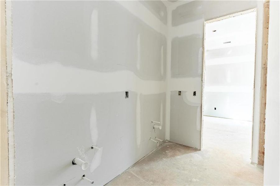 In-progress construction of a new home in , Monroe, GA (Image 5).