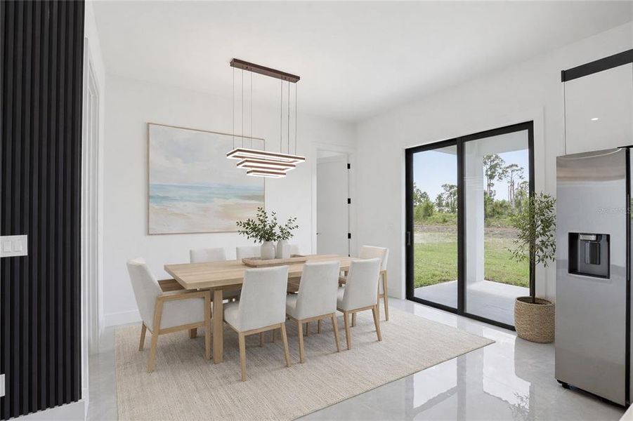 Furnished interior view inside a new home in , Lehigh Acres (Image 10). Furnished interior view inside a new home in , Lehigh Acres (Image 10).