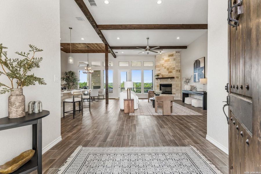 Furnished interior view inside a new home in , New Braunfels (Image 10). Furnished interior view inside a new home in , New Braunfels (Image 10).