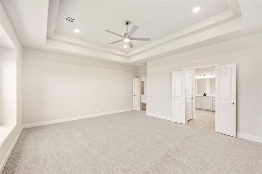 Spacious, unfurnished interior of a new home in Wildcat Ridge, Godley (Image 33). Spacious, unfurnished interior of a new home in Wildcat Ridge, Godley (Image 33).
