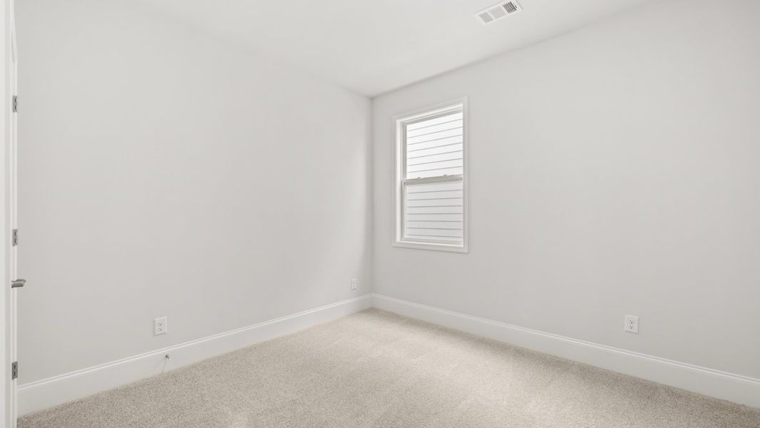 Representative unfurnished interior of a home built from the Caliborne by D.R. Horton in Hamptons at Riverwood North, Dallas (Image 28).