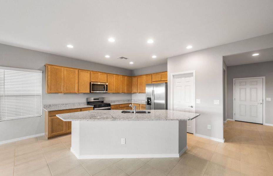 Furnished interior view inside a new home in El Cidro, Goodyear (Image 11).