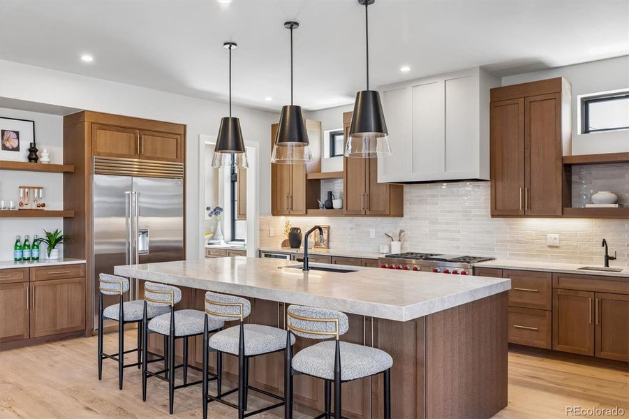 Furnished interior view inside a new home in , Denver (Image 28).