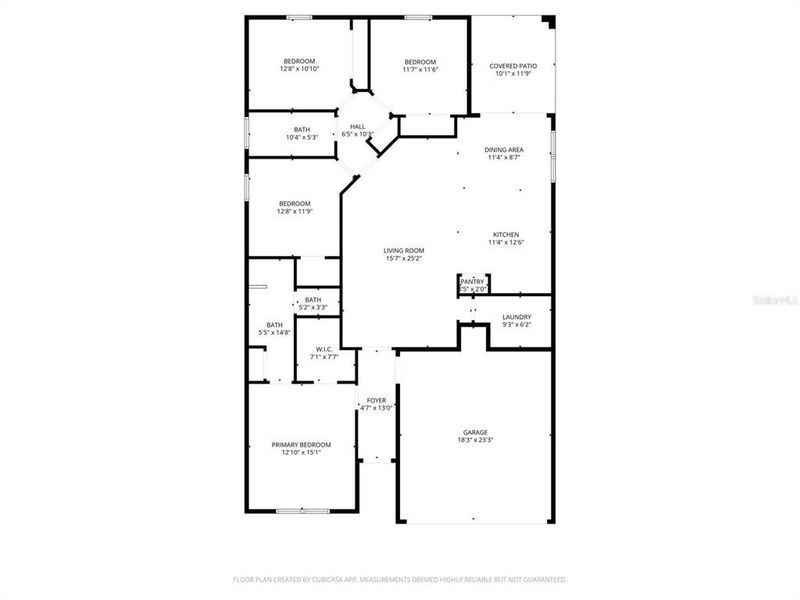 2D floor plan layout of this home in , Orlando, FL (Image 5).