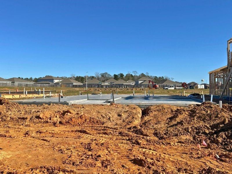 Site preparation for new homesites in Caney Mills, Conroe (Image 21).
