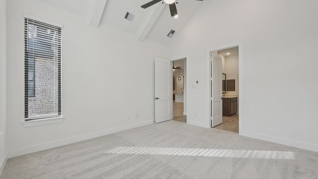 Representative unfurnished interior of a home built from the Summerton by Chesmar Homes in Audubon, Magnolia (Image 34). Representative unfurnished interior of a home built from the Summerton by Chesmar Homes in Audubon, Magnolia (Image 34).