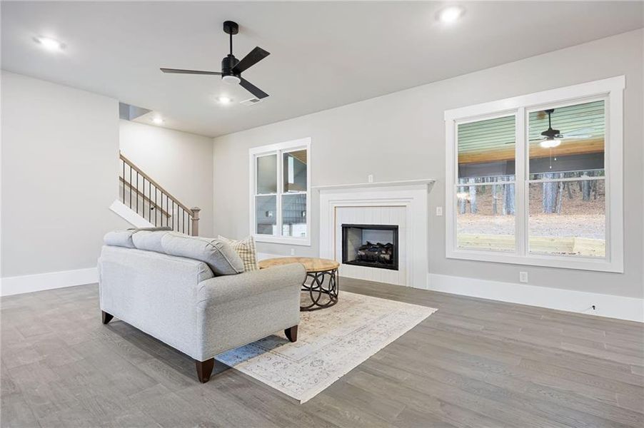 Furnished interior view inside a new home in , Canton (Image 40). Furnished interior view inside a new home in , Canton (Image 40).