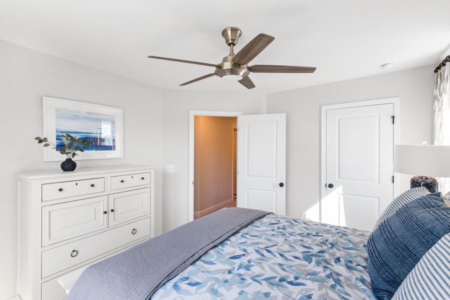 Representative furnished interior of a home built from the Montague by McKee Homes in Anchors Bend Townes, Wilmington (Image 33).