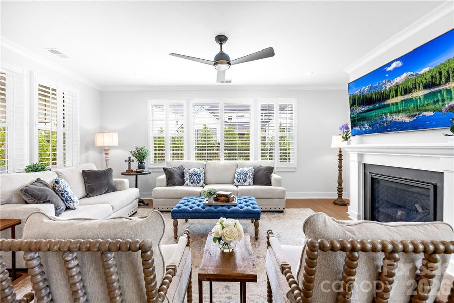 Furnished interior view inside a new home in , Fort Mill (Image 16).