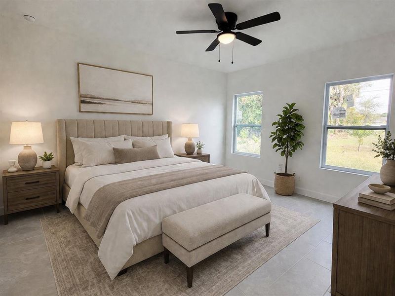 Furnished interior view inside a new home in , Palm Bay (Image 9).