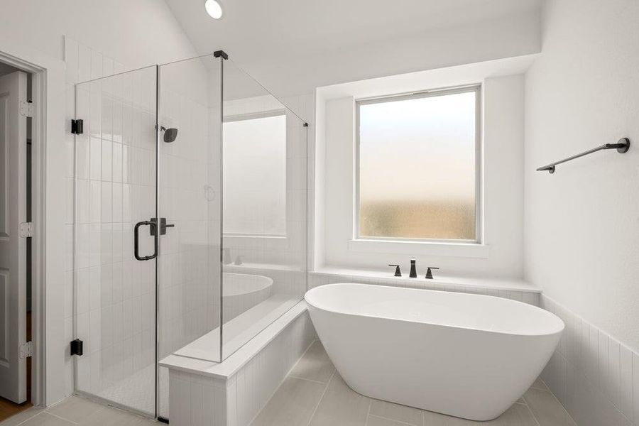 Furnished interior view inside a new home in High Country, Burleson (Image 9).