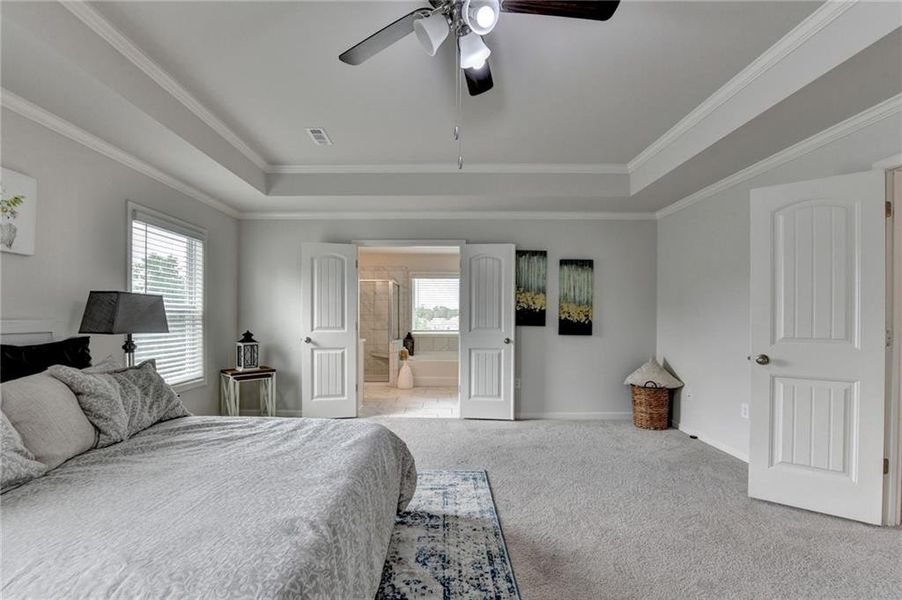 Furnished interior view inside a new home in , Cumming (Image 48).