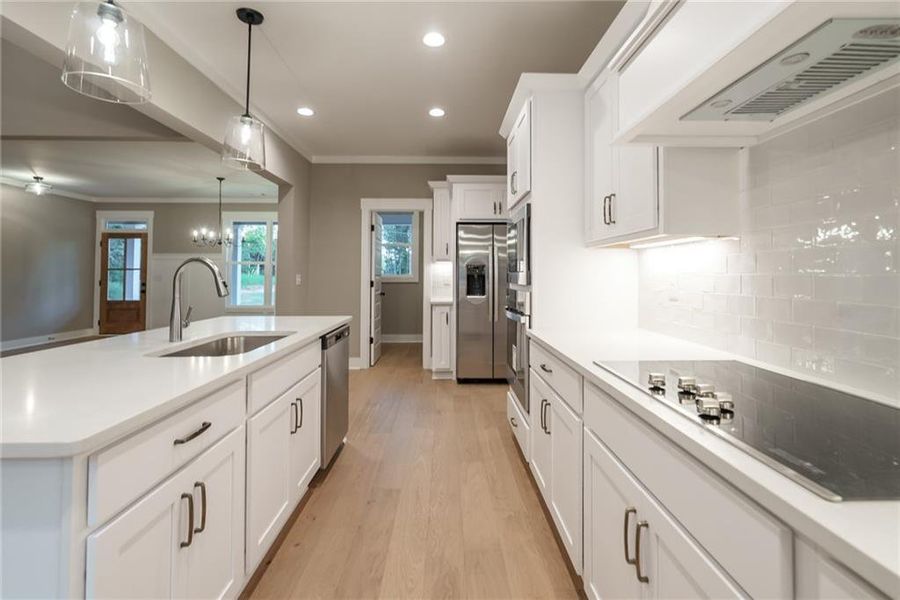 Furnished interior view inside a new home in , Social Circle (Image 12).