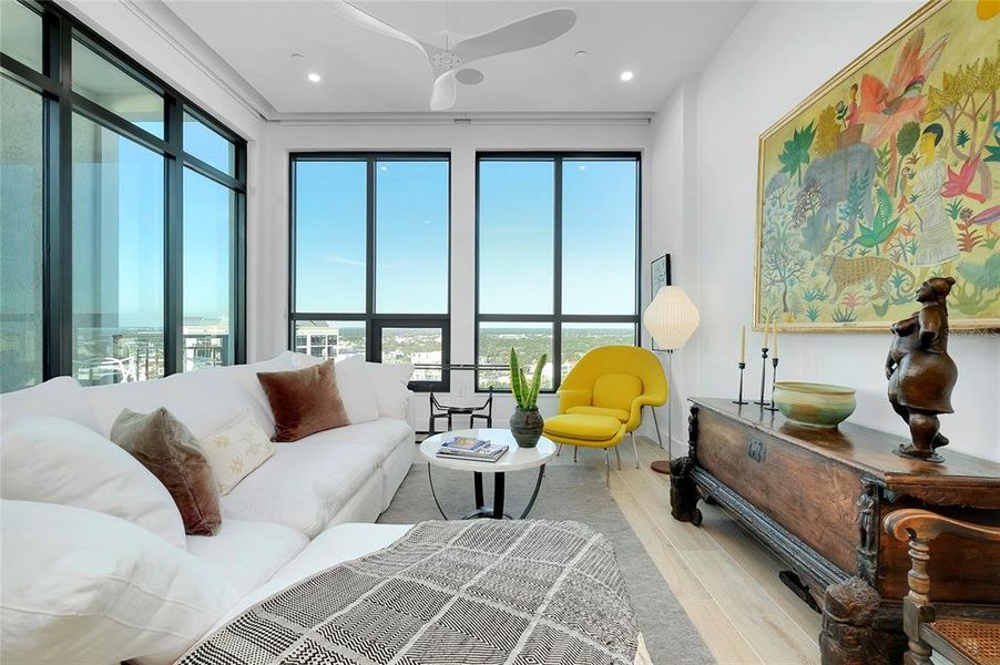 Furnished interior view inside a new home in , Sarasota (Image 28).