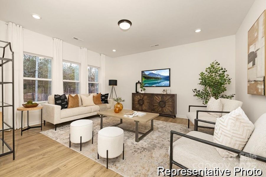 Furnished interior view inside a new home in Colvin Park, Rock Hill (Image 6).