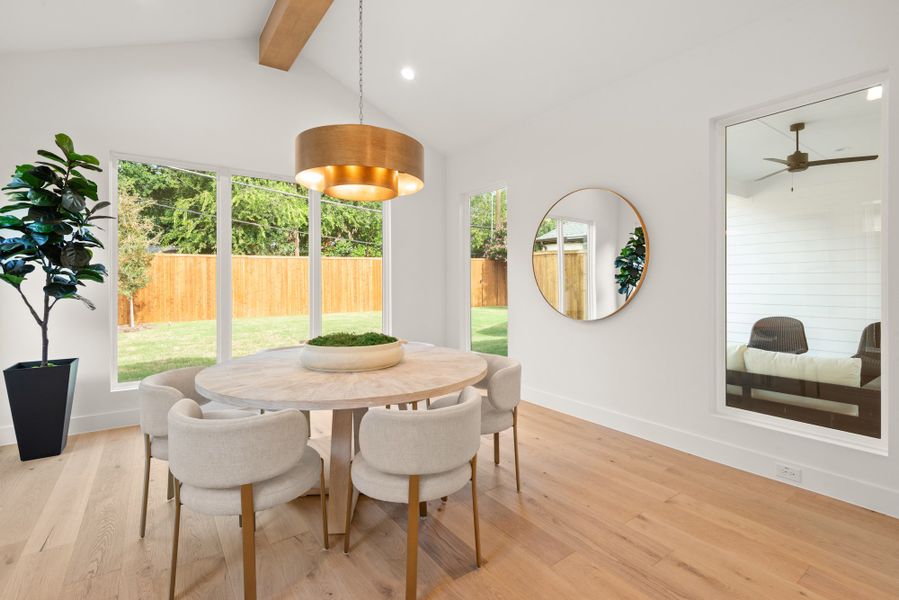 Furnished interior view inside a new home in , Dallas (Image 5). Furnished interior view inside a new home in , Dallas (Image 5).