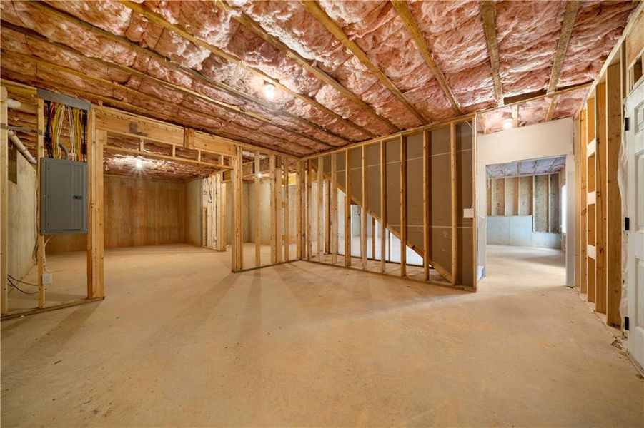 In-progress construction of a new home in , Dallas, GA (Image 35).