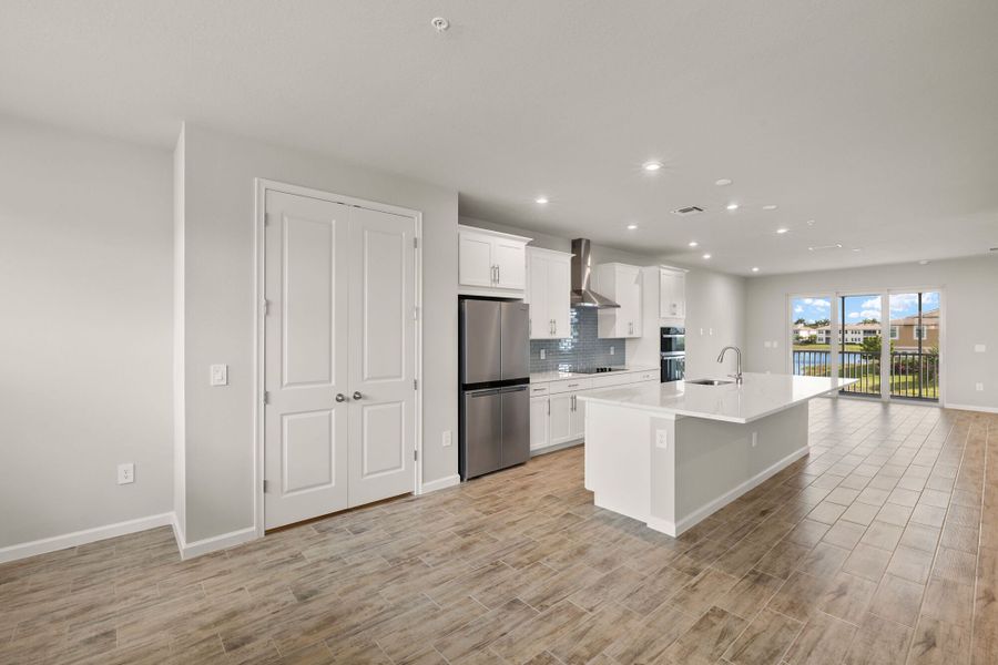Furnished interior view inside a new home in Arboretum, Naples (Image 5).